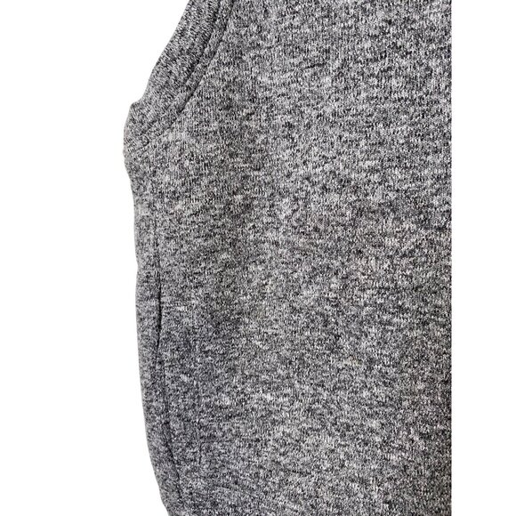 Unbranded Womens XL Gray Vest Sleeveless Hooded Sherpa Lined Zip Front Cozy NEW - Picture 10 of 16